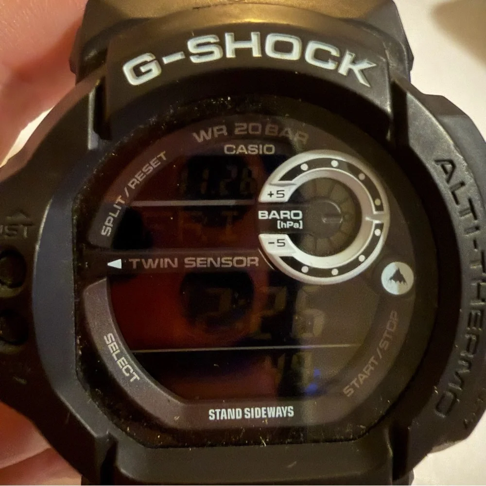Casio G-Shock 30th Anniversary GDF-100BTN Watch - Burton Snowboards w Tin Case